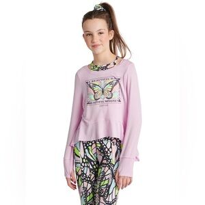Girls Justice Fairy Butterfly Long Sleeve Set NWT Kids clothes